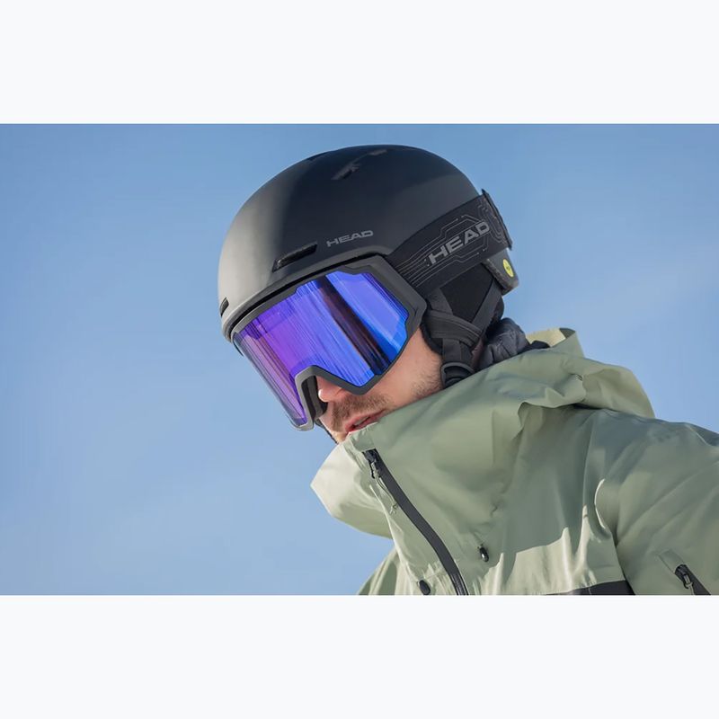Lyžiarske okuliare HEAD Neves Sunscreen black/blue 7
