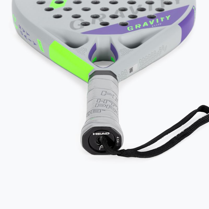 Pádlová raketa HEAD Gravity Elite 2022 šedá 228182 4