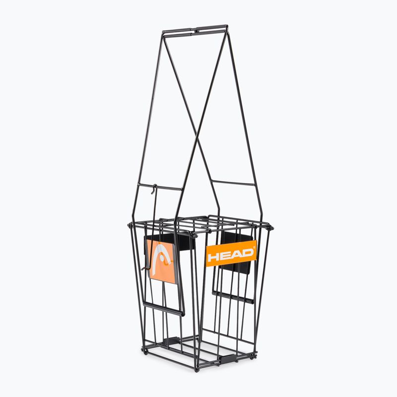 Košík na tenisové loptičky HEAD s oddeľovačom čierny 287251 2