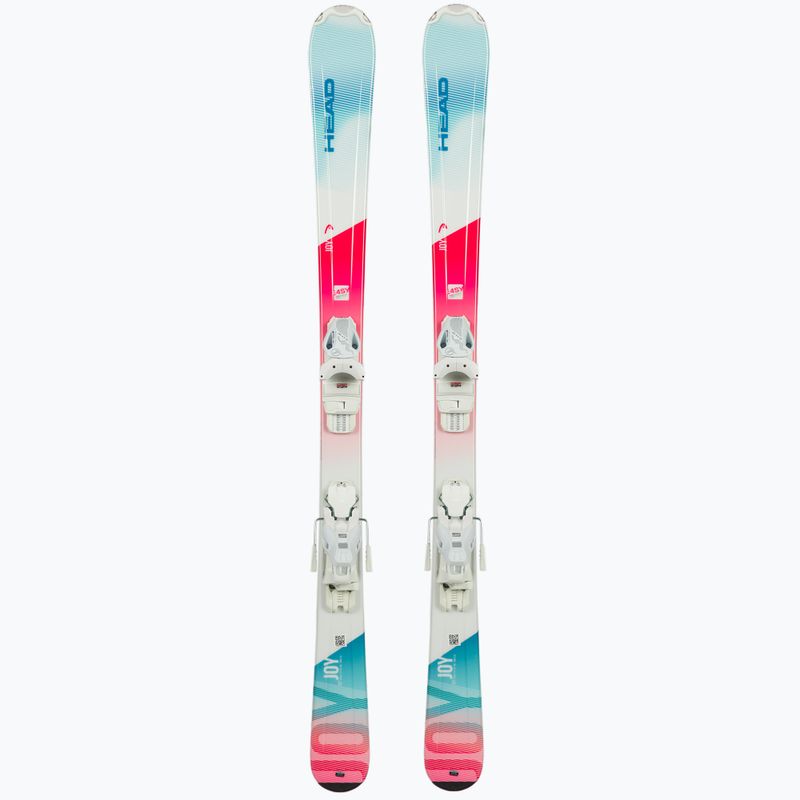 Detské lyže HEAD Joy Easy Jrs + Jrs 7.5 white/pink 314341