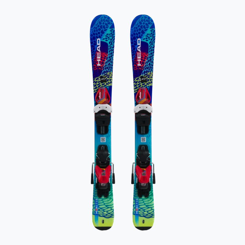 Detské zjazdové lyže HEAD Monster Easy Jrs + Jrs 4,5 farba 314382/100887