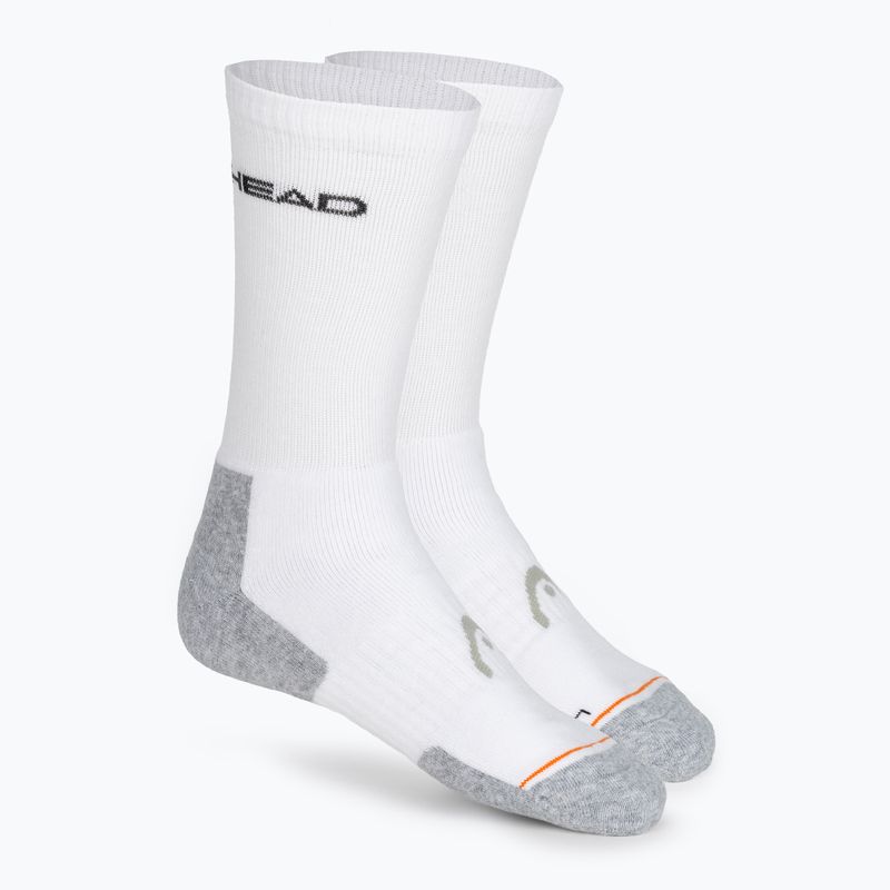 HEAD Ponožky Tenisové 1P Crew Athletes white 811954WH
