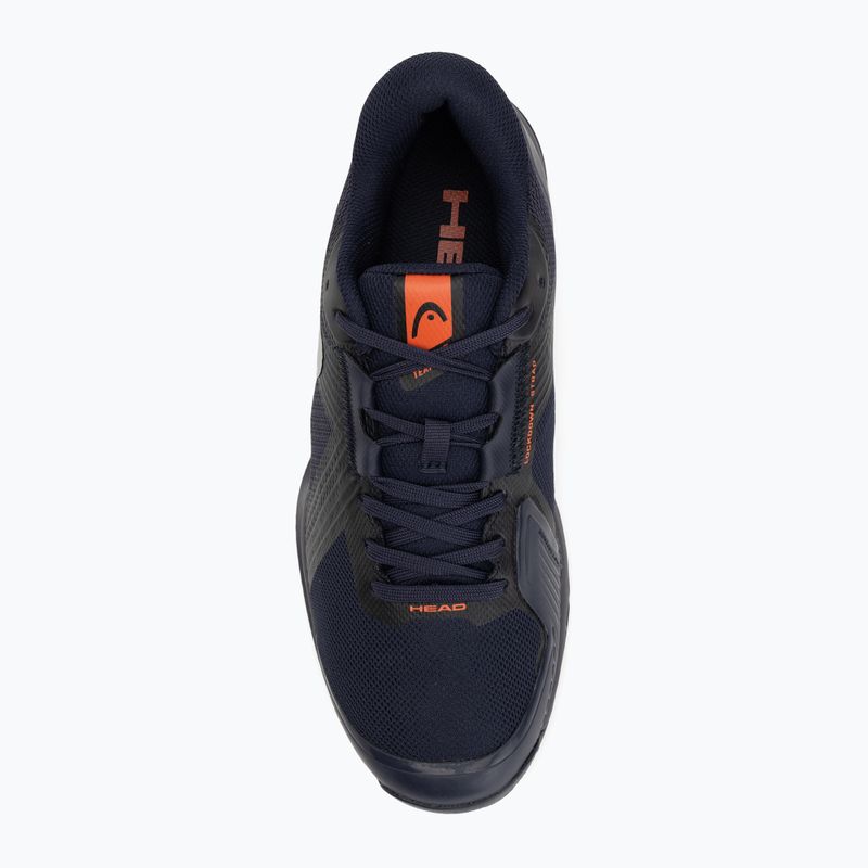 Pánska tenisová obuv HEAD Sprint Team 4.0 Clay dark blue/red 5