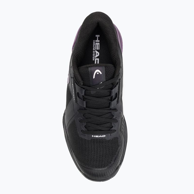 Dámska tenisová obuv HEAD Sprint Pro 4.0 Clay black/purple 5