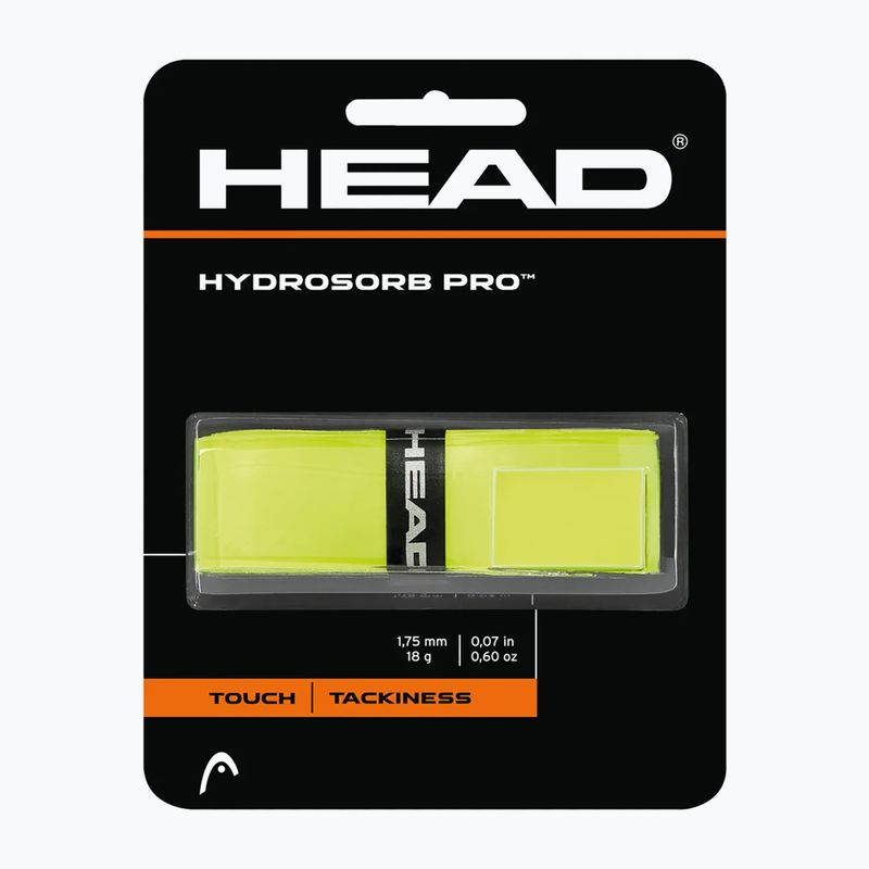 Omotávka na tenisovú raketu HEAD Hydrosorb Pro žltá
