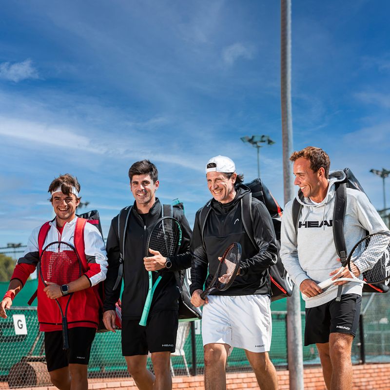 HEAD Club pánske tenisové šortky biele 811379 5