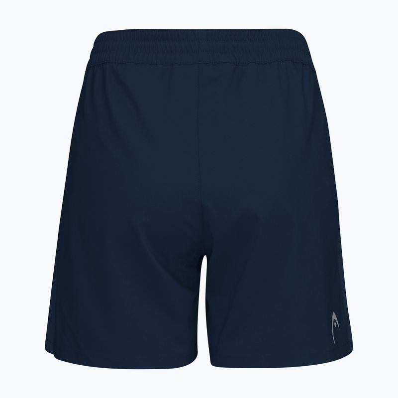 Dámske tenisové šortky HEAD Club navy blue 814379 2