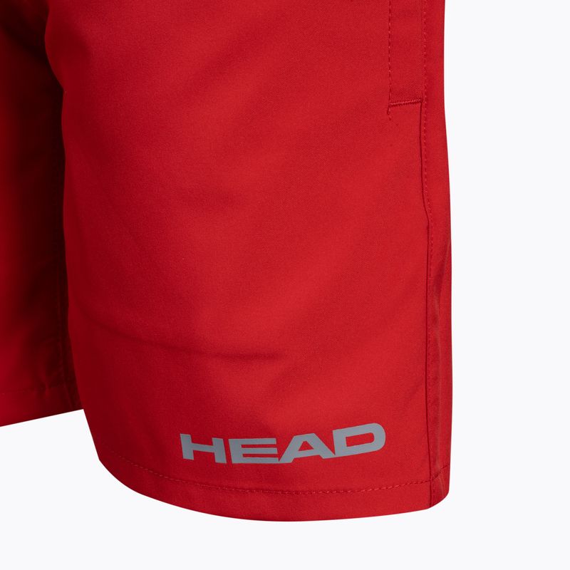 Detské tenisové šortky HEAD Club červené 816349 5