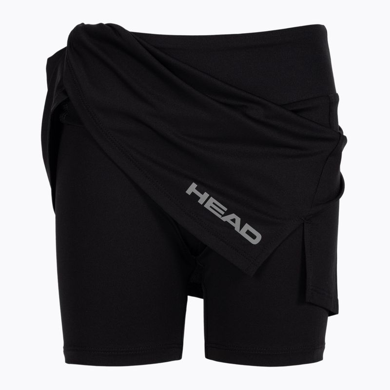 HEAD Club Basic detská tenisová sukňa čierna 816459 5