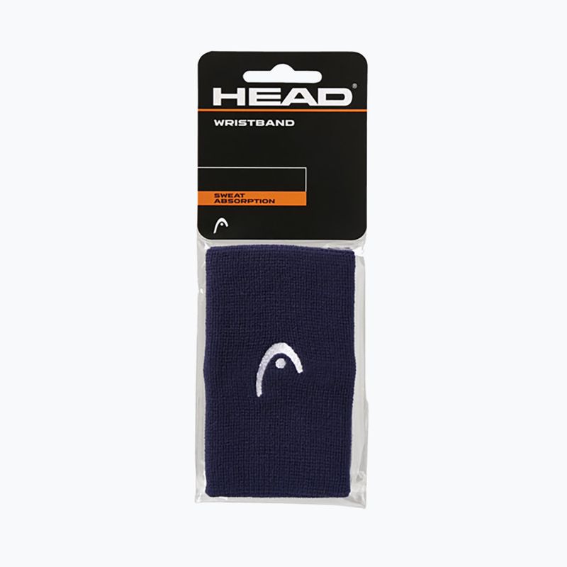 Potítka na zápästie HEAD Wristband 5" 2 szt. navy