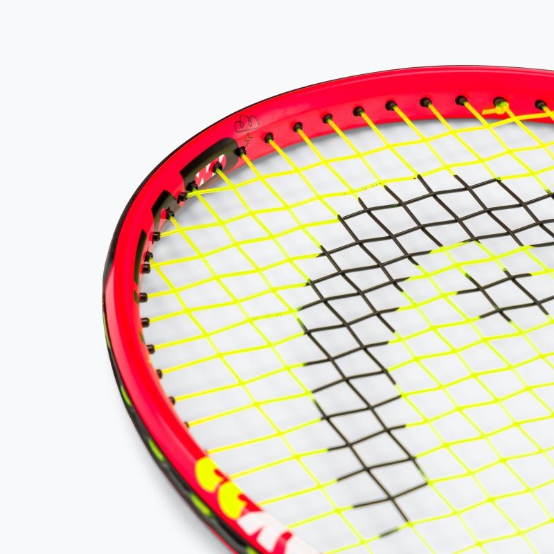 Detská tenisová raketa HEAD Novak 23 červená/žltá 233510 6