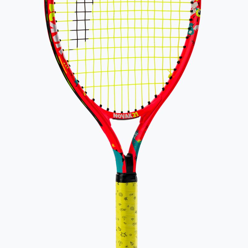 Detská tenisová raketa HEAD Novak 21 červená/žltá 233520 5