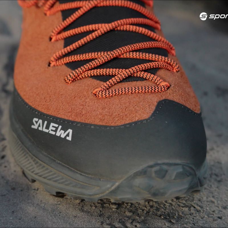 Salewa Dropline Leather pánske turistické topánky orange 00-0000061393 11