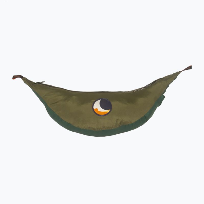 Turistická hamaka pre 2 osoby Ticket To The Moon King Size dark green/army green 2