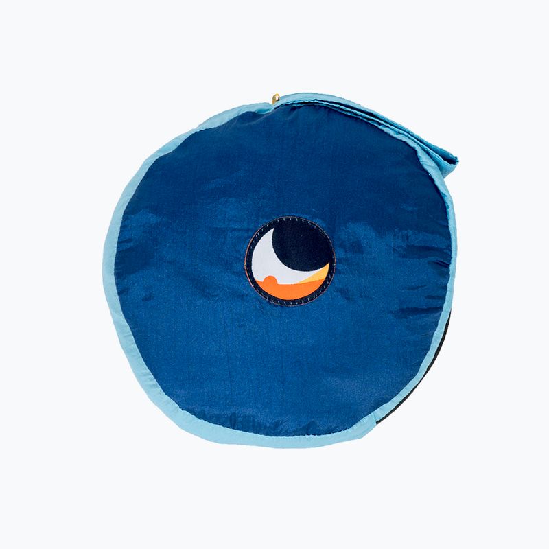 Pikniková deka Ticket To The Moon  kráľovská modrá/svetlomodrá 2