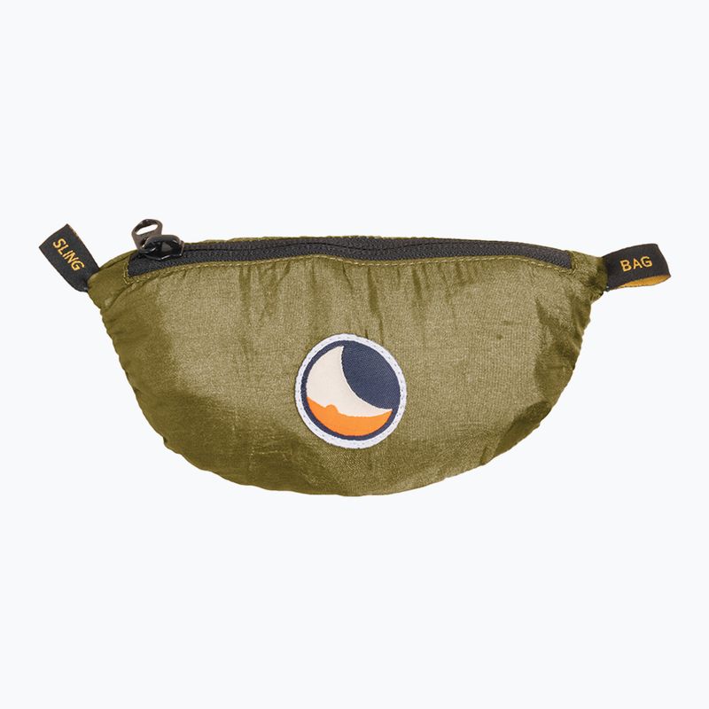 Taška cez rameno Ticket To The Moon Upcycled Sling bag/olive brown 2