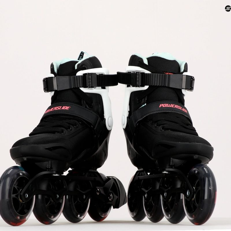 Powerslide dámske kolieskové korčule Phuzion Radon Teal 90 black 902011 14