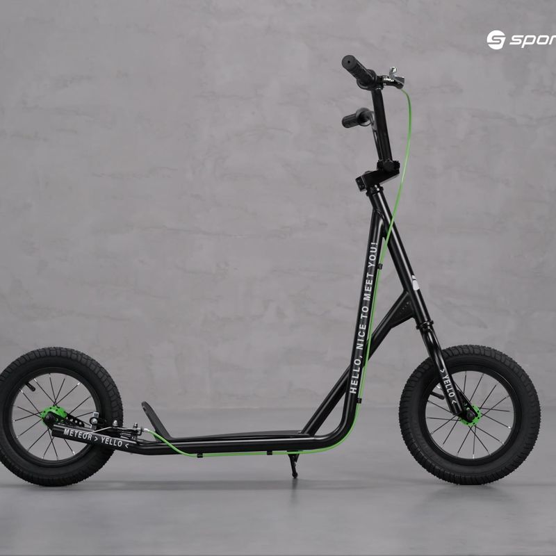 Kolobežka Meteor Yello čierna 9