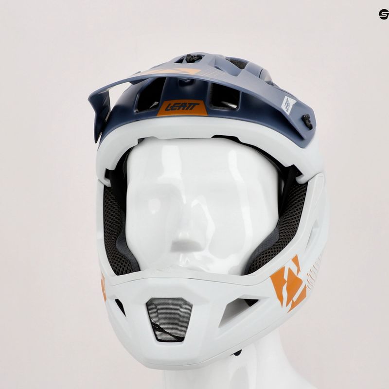 Cyklistická prilba Leatt MTB 3.0 Enduro V22 šedá 1022070621 10