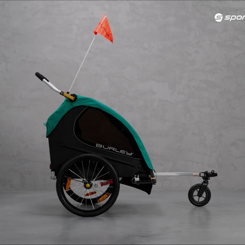 Detský príves na bicykel Burley Encore X modrý BU-937101 14