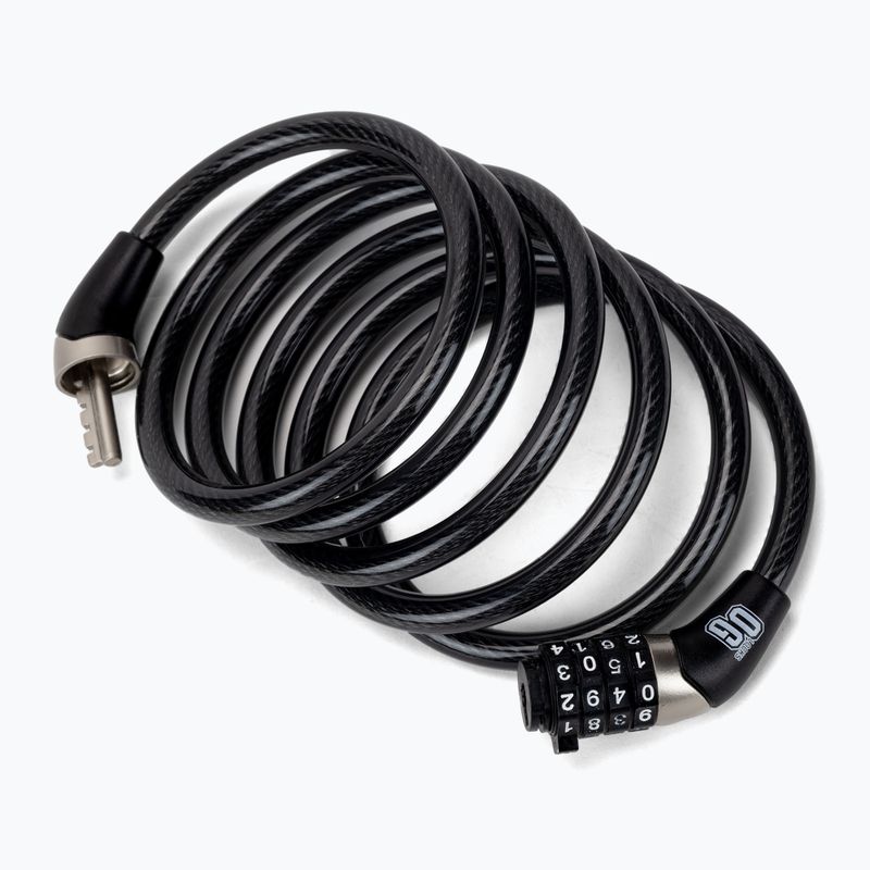Zámok na bicykel ONGUARD 5817 CORD LOCK čierny ONG-5817 2