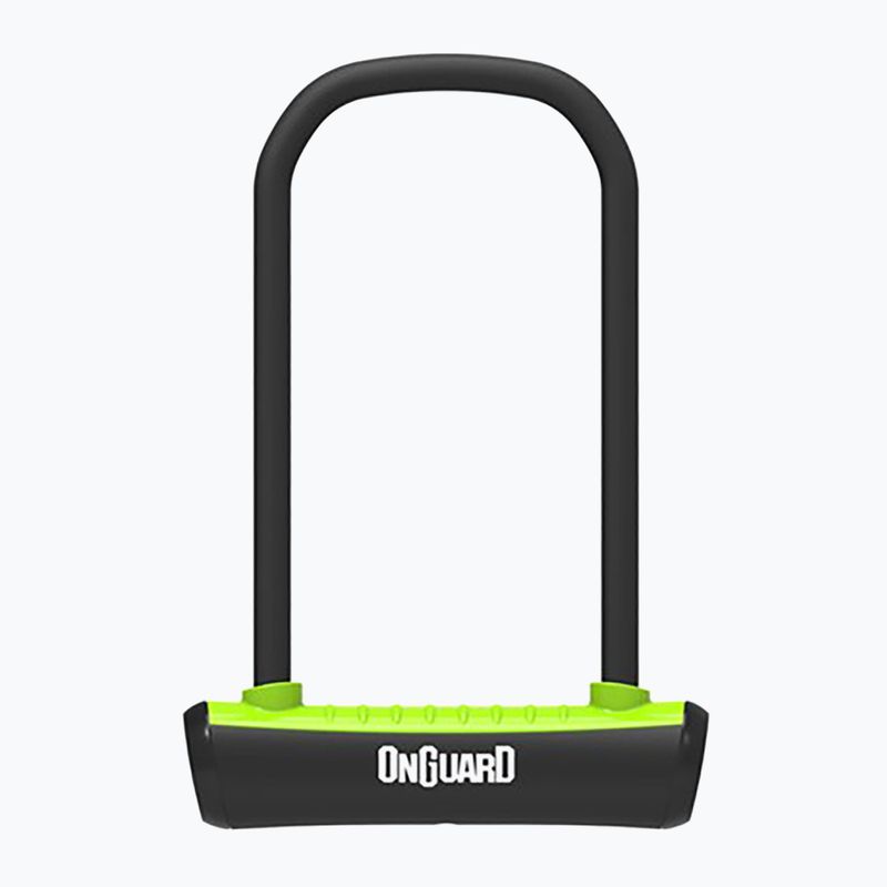 Zámok na bicykel OnGuard Neon 8152GR U-Lock čierno-zelený
