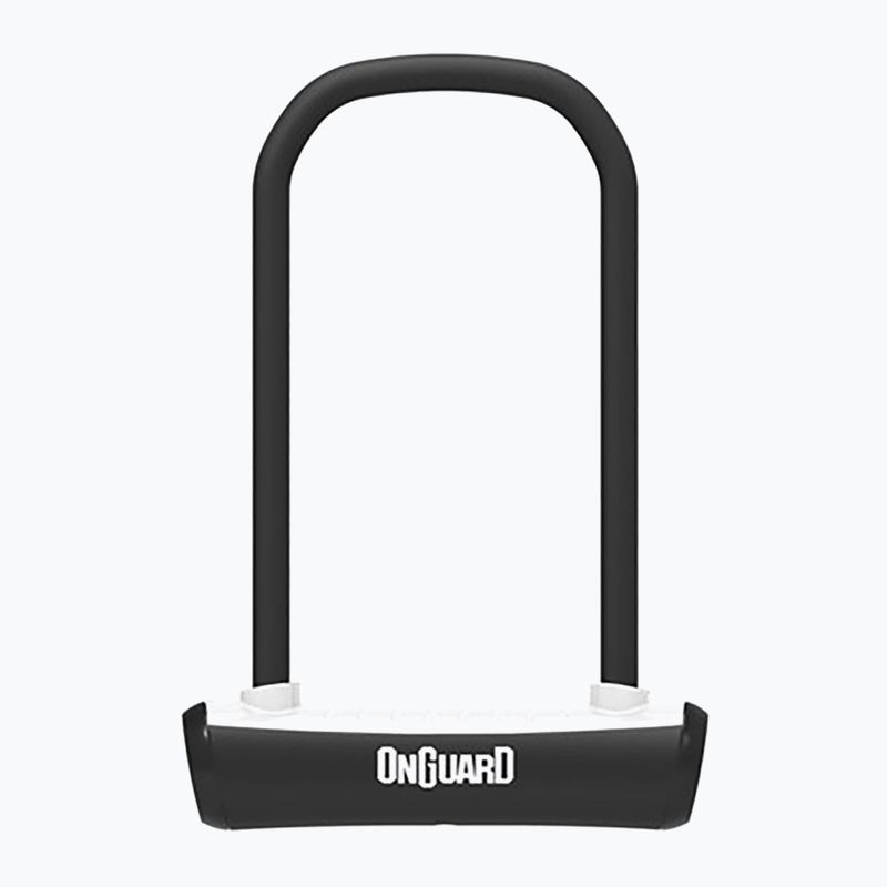 Zámok na bicykel OnGuard Neon 8152WH U-Lock čierno-biely