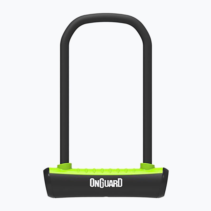 Zámok na bicykel OnGuard Neon 8153GR U-Lock čierno-zelený