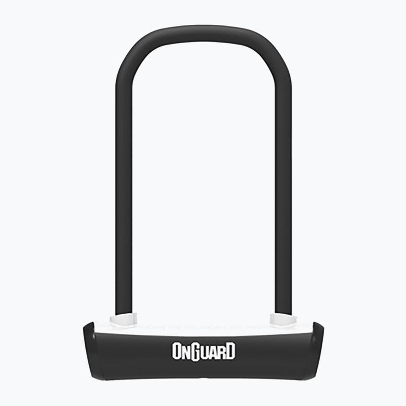 Zámok na bicykel OnGuard Neon 8153WH U-Lock čierno-biely