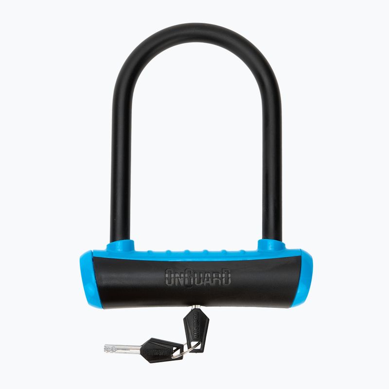 Zámok na bicykel OnGuard Neon 8155BU U-Lock čierno-modrý 2