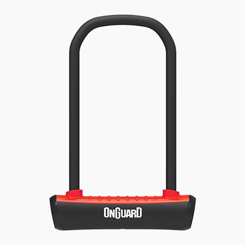 Zámok na bicykel OnGuard Neon 8153RD U-Lock čierny/červený