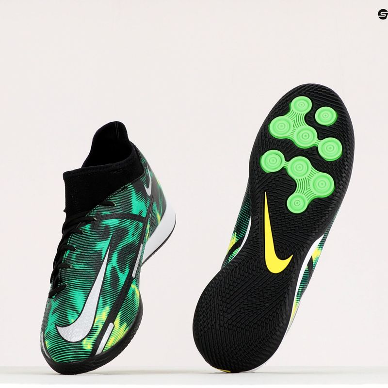 Pánske kopačky Nike Phantom GT2 Academy DF SW IC black-green DM0720-003 10