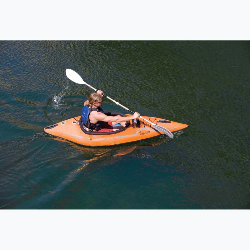 Nafukovací kajak pre 1 osobu Advanced Elements Lagoon 1 TM with Pump 254 cm orange/gray 8