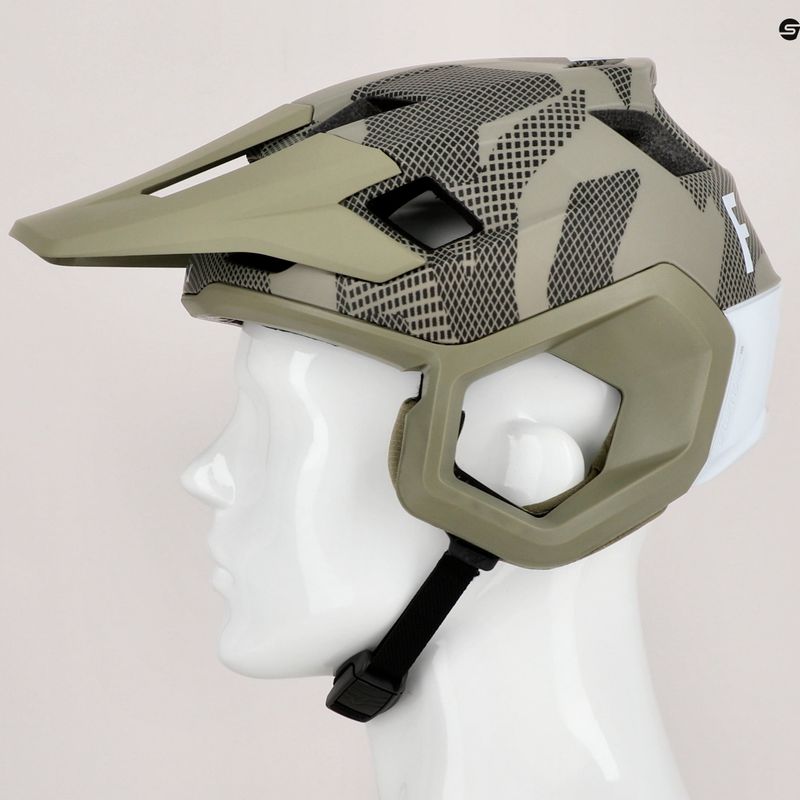 Cyklistická prilba FOX Dropframe Pro Camo zelená/čierna 29392 9