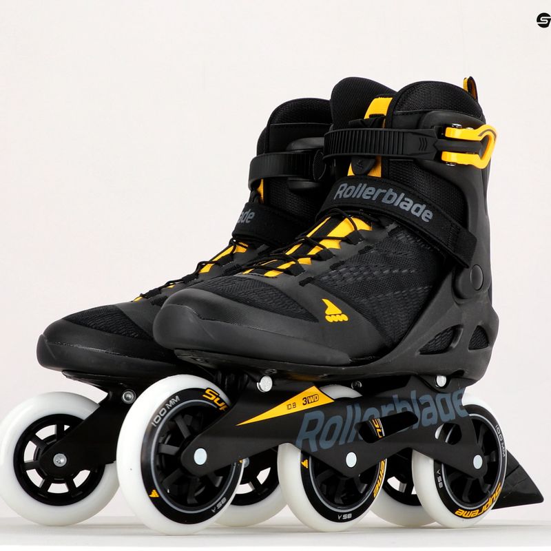 Pánske kolieskové korčule Rollerblade Macroblade 100 3WD black 07100200 S25 10