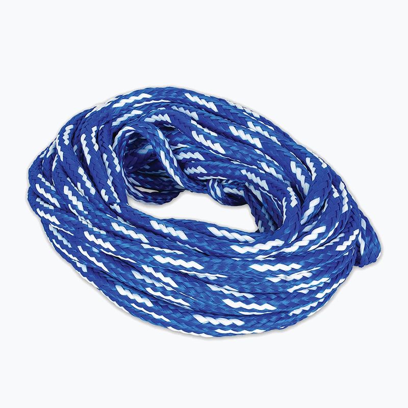 Ťahacie lano O'Brien 4-Person Tube Rope blue/white