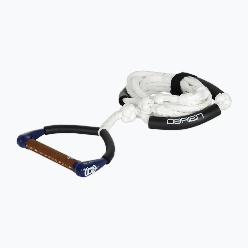 Ťahacie lano O'Brien 10" Pro Surf Rope blue/leather