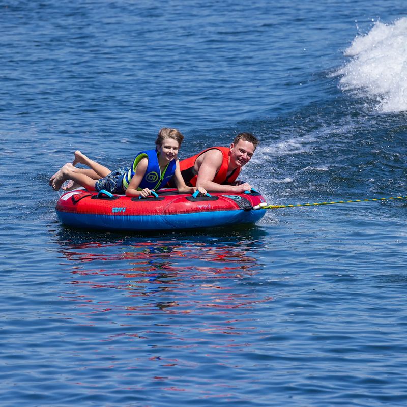 Plavák na ťahanie O'Brien Super Screamer Boat Tube Red/Blue 7