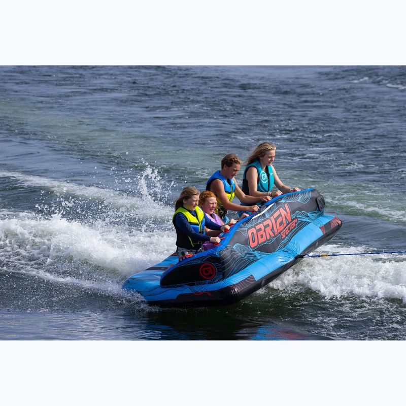 Plavák na ťahanie O'Brien Specter 4 Towable Boat Tube blue/red 7