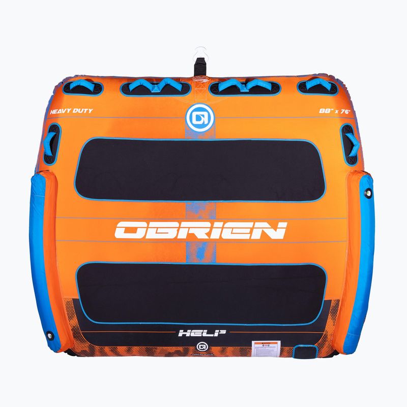Plavák na ťahanie O'Brien Heli 3 Boat Tube Orange / Blue 2