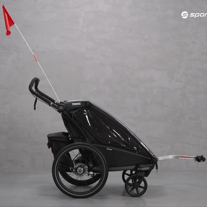 Príves Thule Chariot Sport pre jeden bicykel čierny 10201021 10