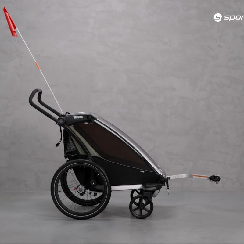 Príves Thule Chariot Lite 1 pre jeden bicykel čierny 10203021 9