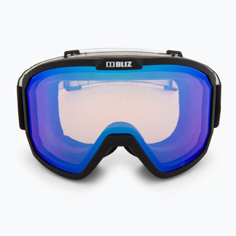 Lyžiarske okuliare Bliz Rave matt black/light orange blue multi 2