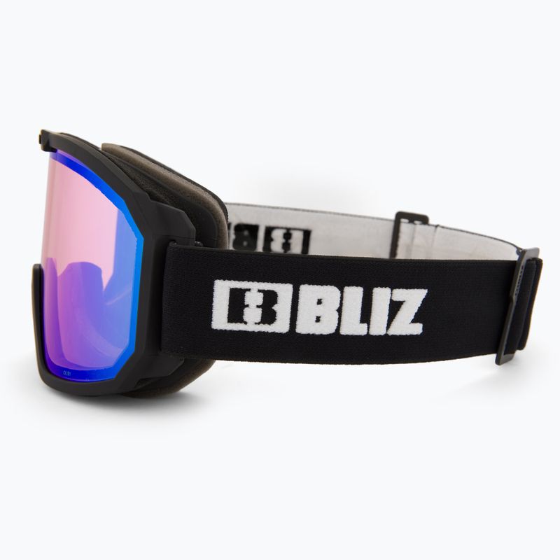 Lyžiarske okuliare Bliz Rave matt black/light orange blue multi 4