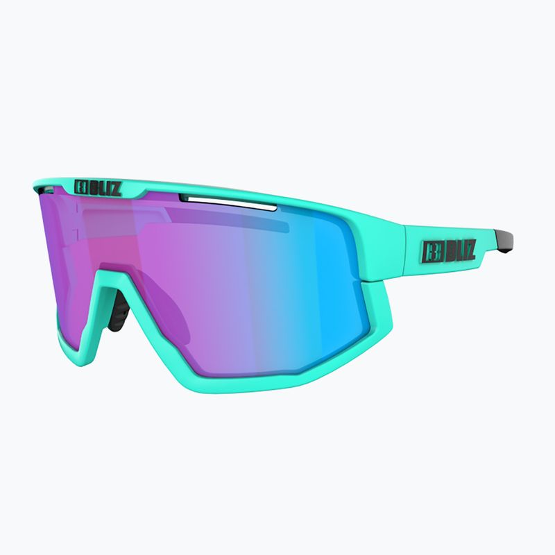 Cyklistické okuliare Bliz Fusion Nano Optics Nordic Light S2 matné tyrkysové/begonia/fialovo modré multi 4