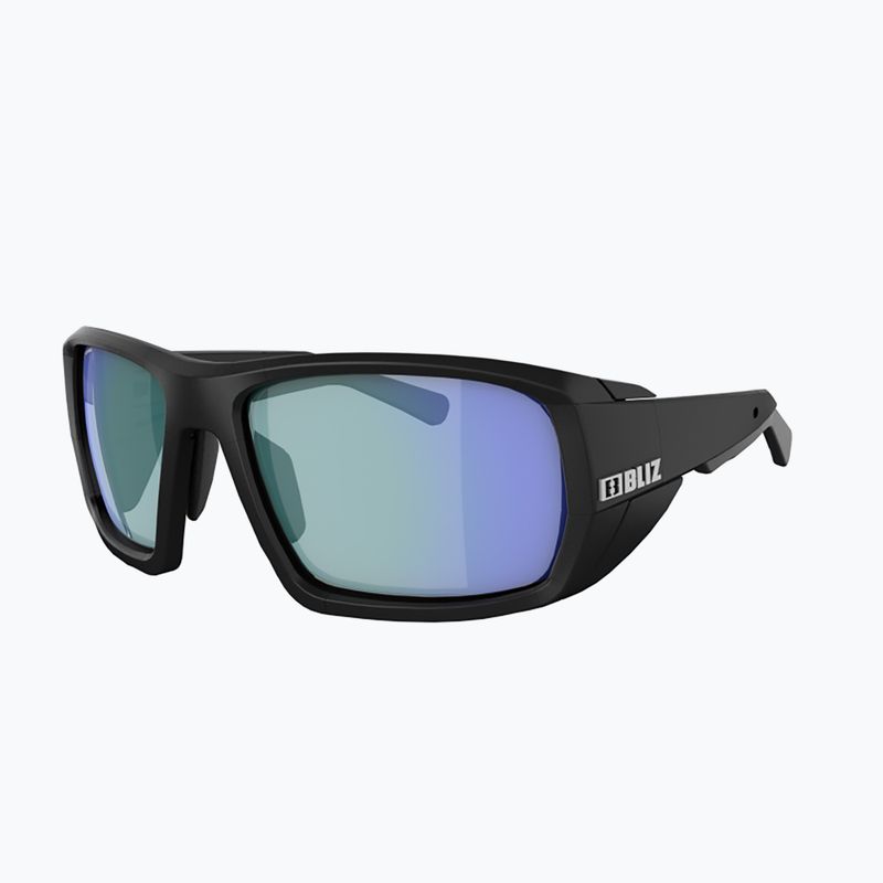 Cyklistické okuliare Bliz Peak Nano Optics Photochromic S2-S4 matné čierne/hnedé modré multi 3