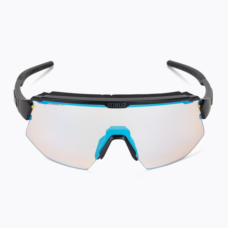 Cyklistické okuliare Bliz Breeze Nano Optics Nordic Light čierne 52102-13N 3