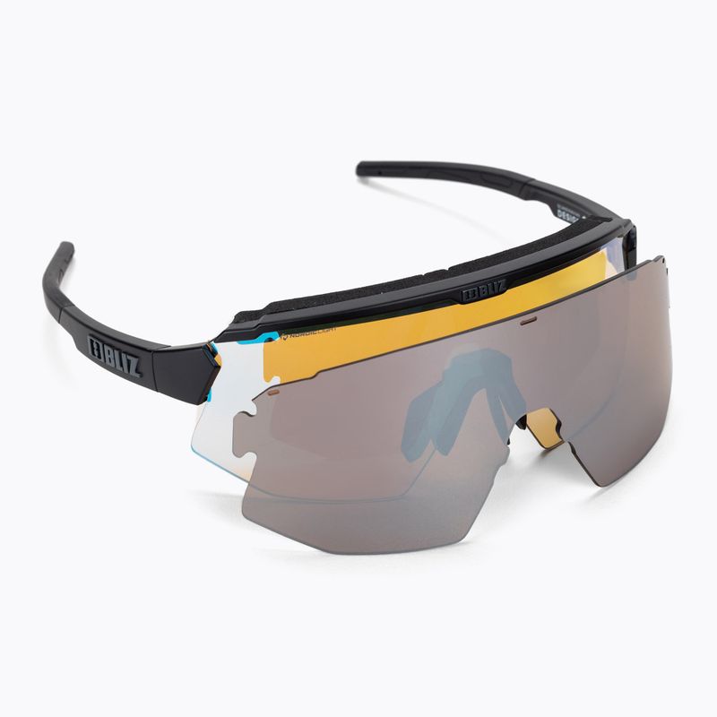 Cyklistické okuliare Bliz Breeze Nano Optics Nordic Light čierne 52102-13N 5