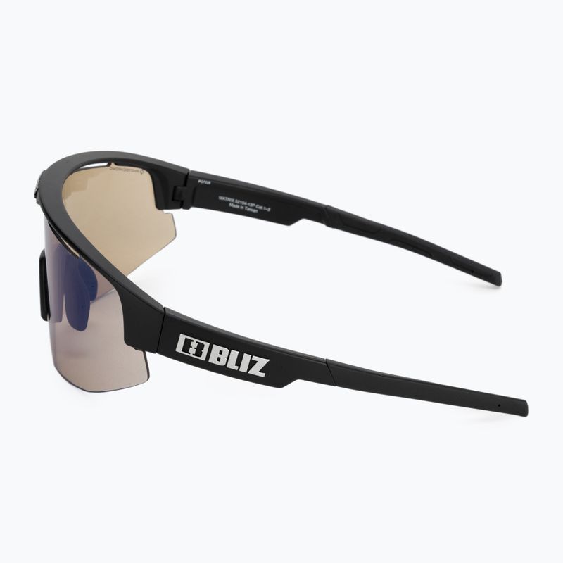 Cyklistické okuliare Bliz Matrix Nano Optics Photochromic S1-S3 matná čierna / hnedá modrá multi 52104-13P 4