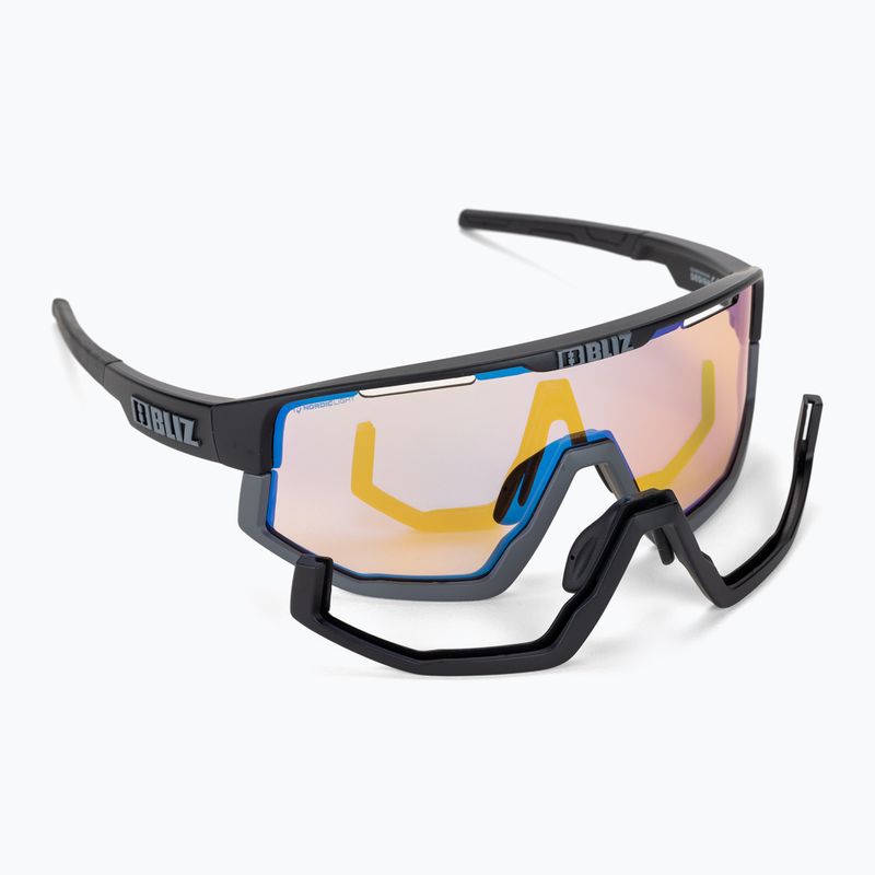 Cyklistické okuliare Bliz Fusion Nano Optics Nordic Light čierne 52105-13N 5